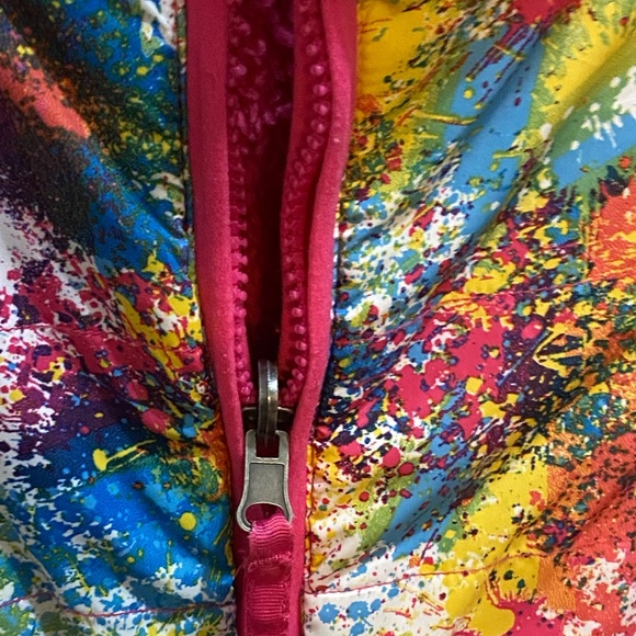 Girls Reversible Heavy Jacket - Picture 3 of 11